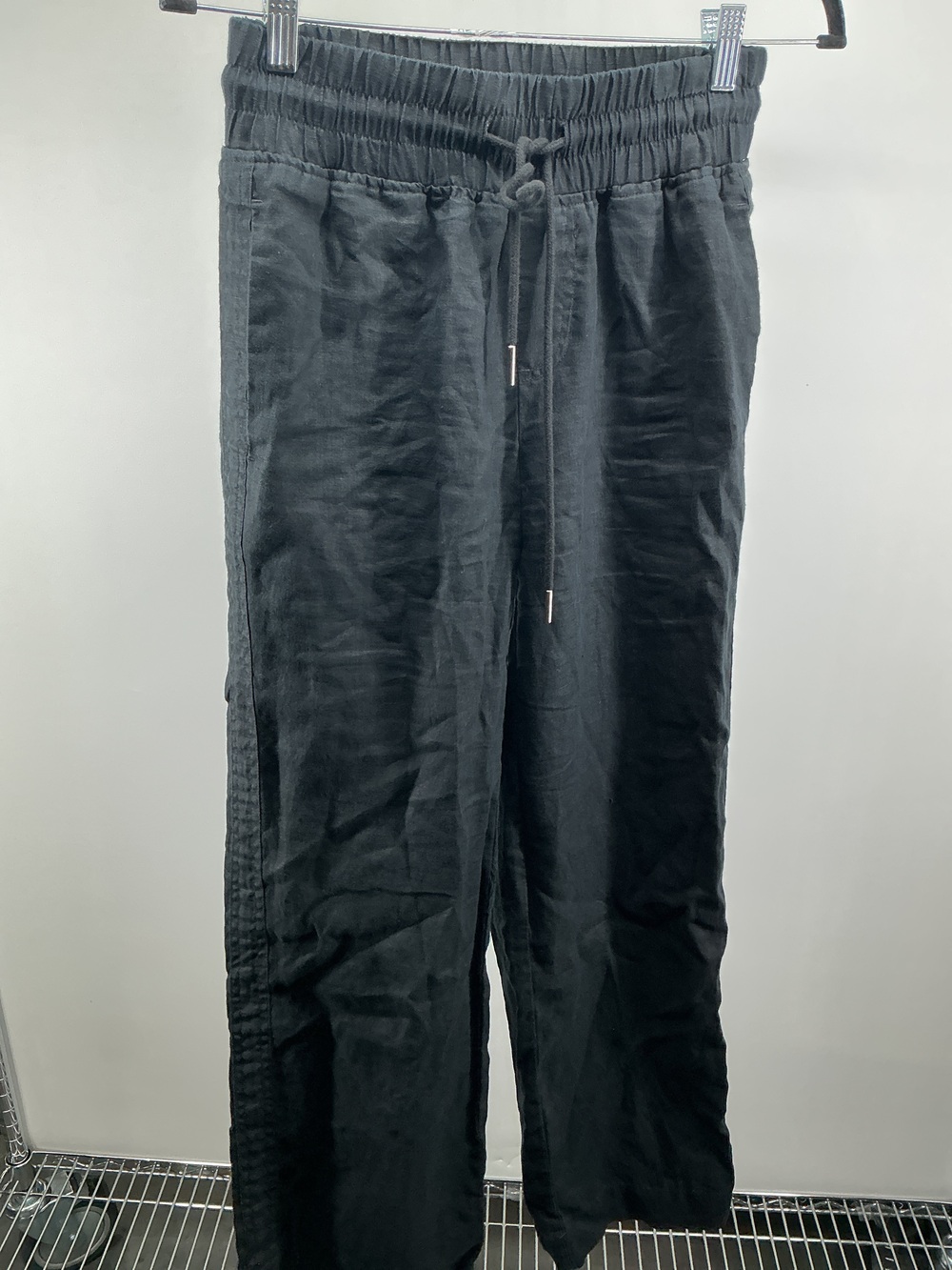 100% European Linen Wide Leg Pants - 30"
